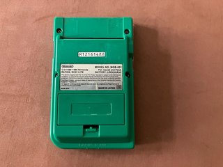 Guscio Game Boy Pocket Verde