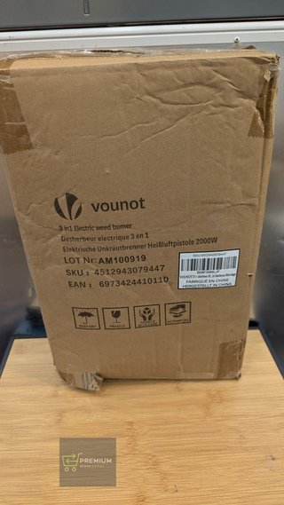 VOUNOT® 3 en 1 Quemador de Malas Hierbas Eléctrico de 2000W