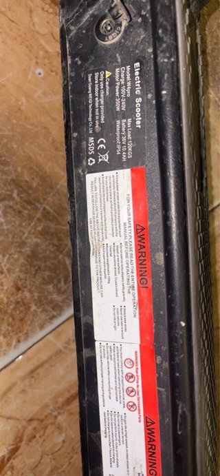 Patinete Eléctrico Negro