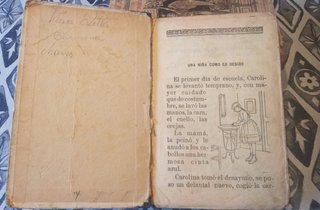 Lote libros escolares de Lectura Antiguos