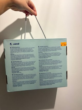 Portabebés ergonómico JANE gris