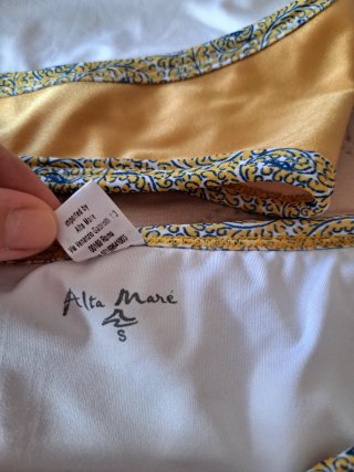 Costume Alta Marè nuovo tg S oro
