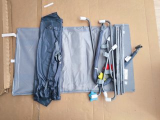 Cuna de viaje con colchón viscoelástico