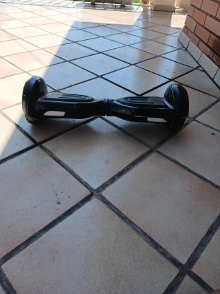 Hoverboard Negro con Luz LED Azul y Cargador
