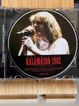 Ozzy Osbourne Kalamazoo 1982 CD Japon