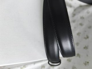 Cinturón Celine Triomphe Hebilla Oro Negro