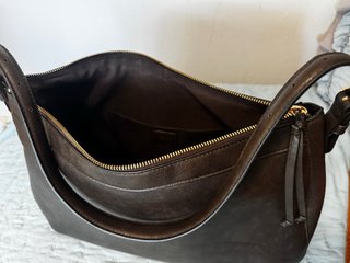 Bolso grande marrón vintage