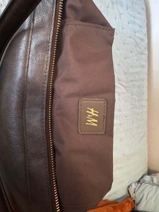 Bolso grande marrón vintage