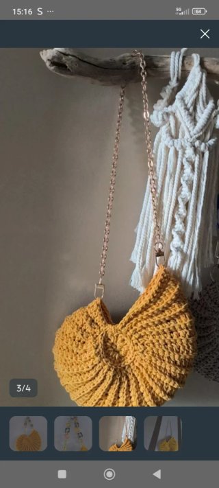 Bolso caracol color Albero,