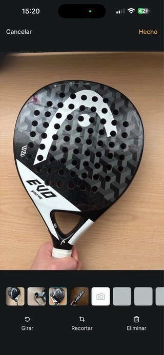 Pala de pádel Head Evo Sanyo