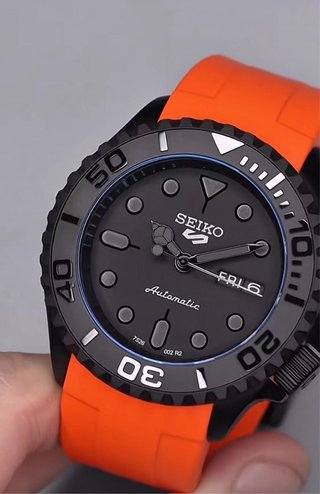 Reloj Seiko M.O.D. Automático Naranja