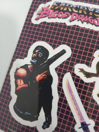 Pegatinas Far Cry 3: Blood Dragon Ubisoft PS4