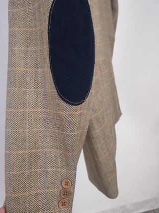 Americana / Blazer Tweed Crossroad Coderas Talla L