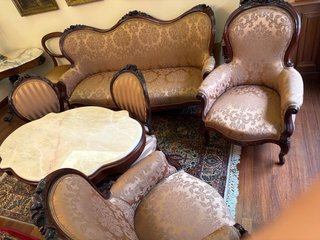 Juego Salón Isabelino Completo