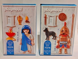Lote Hestia 70215 + Ares 70216 Playmobil SIN ABRIR