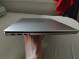 Portátil HP AMD Plata y Negro