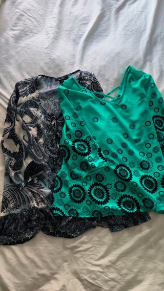 Lote 8 Blusas Talla XL Surtidas