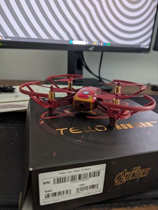 Dron Tello Edición Iron Man