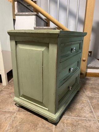 Mesita Cajonera Mexicana Madera