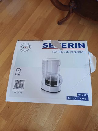 Cafetera Severin Tasteful Technology Blanca