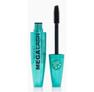 Rímel Technic Mega Lash Waterproof Teal. Negro.