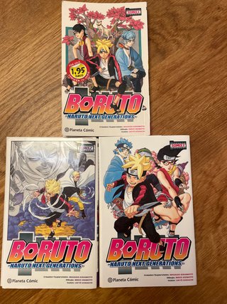 Boruto 1, 2, 3 Naruto next generations