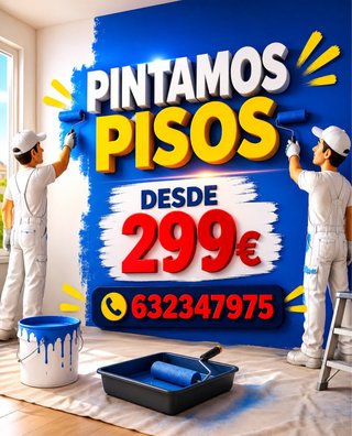 Pintamos tu hogar por 299€ !!!