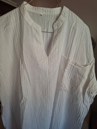Dos Camisas Canaria Blanca de Lino