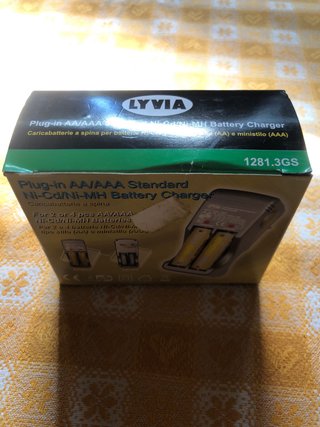 Caricabatterie AA/AAA Ni-Cd/Ni-MH