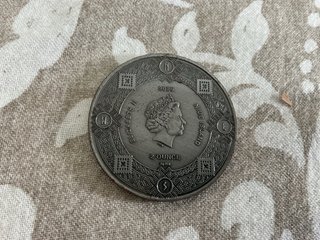 Moneda plateada