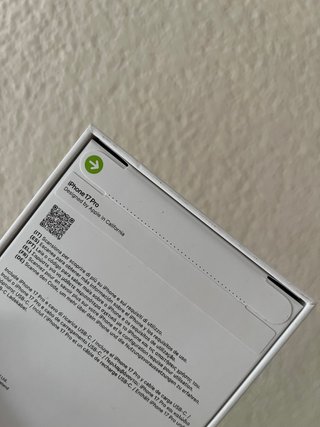 iPhone 17 Pro *Precintado* Plata