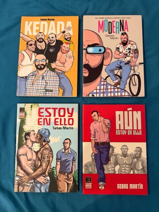 Pack novelas graficas de Sebas Martín
