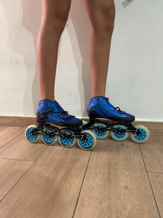 Patines Marca Zico Profesionales Azules