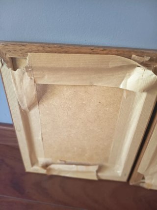 2 Cuadros Decorativos Baño Madera