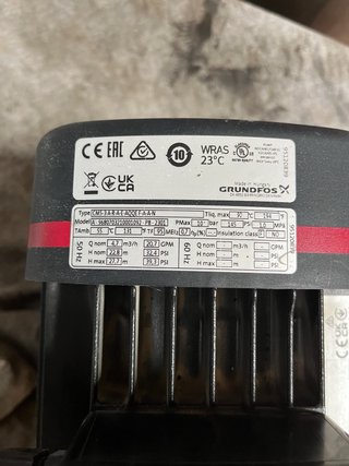 Bomba Grundfos CM 5-3 (0.8 CV) 380v