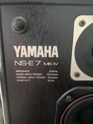 Altavoces Yamaha NS-E7 MK-IV Pasivos