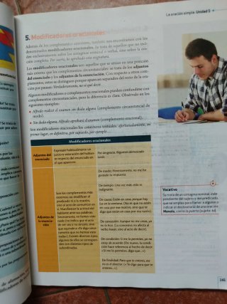 Lengua castellana y literatura I, 1 Bachillerato