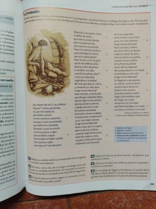 Lengua castellana y literatura I, 1 Bachillerato