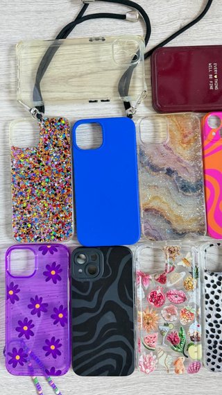Set Fundas iPhone 14 Variedad Diseños