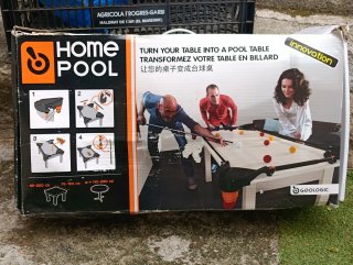 Home Pool: Convierte tu mesa en billar