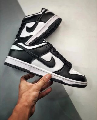 Nike Dunk Low Talla 43 Negro Blanco
