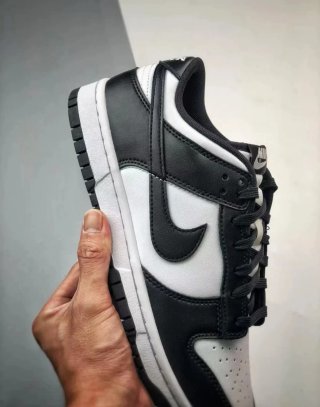Nike Dunk Low Talla 43 Negro Blanco