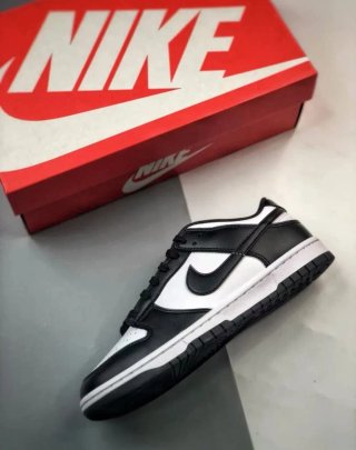 Nike Dunk Low Talla 43 Negro Blanco