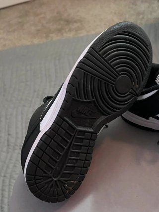 Nike Dunk Low Talla 41 Negro Blanco