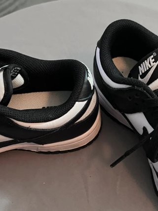 Nike Dunk Low Talla 41 Negro Blanco