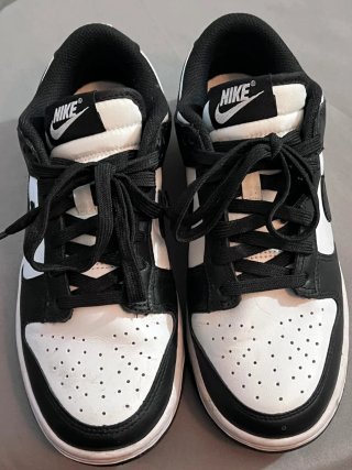 Nike Dunk Low Talla 41 Negro Blanco