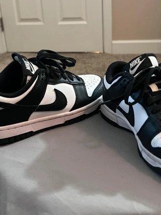 Nike Dunk Low Talla 41 Negro Blanco