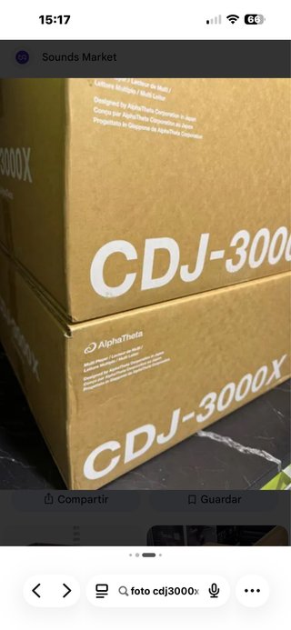 AlphaTheta CDJ-3000X sin abrir