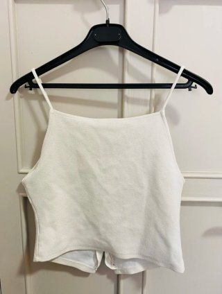 Blusa Zara Blanca Botones