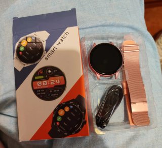 Reloj Smartwatch Mujer Nuevo Rosa Oro